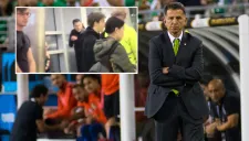 Juan Carlos Osorio y Baños discuten tras goleada contra Chile