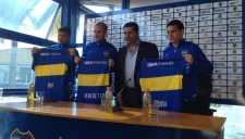 Benedetto es presentado con Boca Juniors