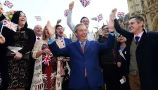 Nigel Farage, líder del Partido Independencia de Reino Unido