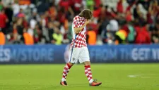 Luka Modric muestra decepción tras caer contra Portugal