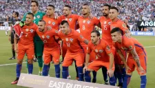 Once inicial de la selección de Chile para la Final de CA