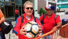 Jorge Vásquez, el aficionado chileno que se quedó con el balón del penal fallado por Messi