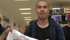 Gato Silva a su llegada a la Ciudad de México