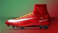 Imagen promocional de los nuevos Mercurial Superfly V Portugal lanzados por Nike