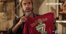 Cantona, durante uno de sus videos
