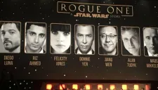 Rogue One siendo presentada en la Star Wars Celebration