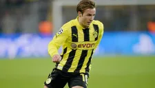 Götze, en juego de Champions con Borussia Dortmund en 2013