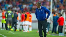 Tomás Boy en un partido de Cruz Azul