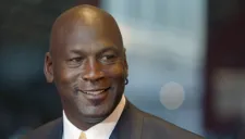 Michael Jordan previo a un evento