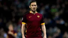 Francesco Totti, durante un juego con la Roma