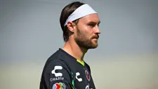 Gerardo Lugo durante un partido de Veracruz