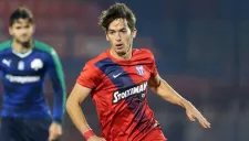 Latapí, durante un partido con el Veria