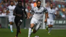 Higuaín luce sobrepeso en su debut con la Juventus