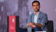 Rafa Márquez durante la presentación del libro &quot;Atlas, un siglo fiel&quot;