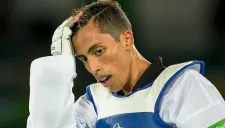 Carlos Navarro durante un combate