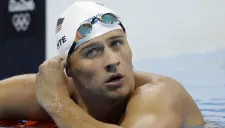 Ryan Lochte durante una competencia en Río 2016