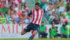 Jair Pereira en el partido contra Santos
