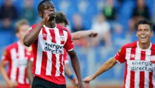 Héctor Moreno, feliz tras la anotación de Isimat-Mirin