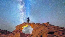 Imagen tomada por David Swindler en uno de los destintos turísticos del sur de Utah