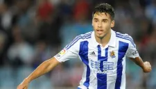 Reyes, durante un partido con la Real Sociedad