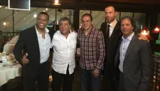 Los exjugadores del América sonríen en reunión previa al Clásico