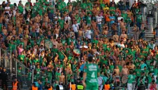 Afición de Jaguares durante un encuentro en Chiapas
