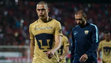 Dario Verón y Alejandro Castro salen del campo tras caer en Tijuana