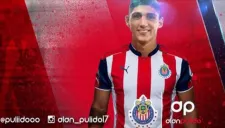 Así luce el Twitter de Alan Pulido con los colores del Rebaño