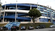 Así luce el Estadio Cuscatlán desde afuera