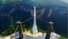 La montaña Tianmen, en el Parque Natural Zhangjiajie