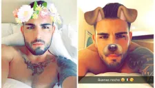 Gignac presume fotos en Snapchat