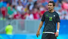 Erick Torres, durante juego del Tri en Río 2016