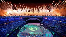 El Maracaná durante la inauguración de los Juegos Olímpicos Río 2016