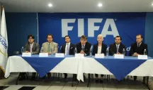 Los funcionarios de Guatemala en conferencia de prensa