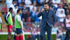 Antonio Mohamed, durante el encuentro entre Rayados y Gallos en el Estadio Corregidora