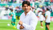 José Saturnino Cardozo, durante un juego de Jaguares en el Estadio Zoque