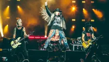Guns N' Roses, durante una presentación