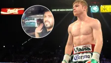 Canelo Álvarez, pensativo sobre el cuadrilátero