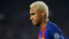Neymar disputando un encuentro con el FC Barcelona