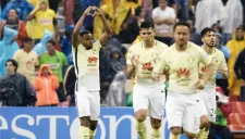 William Da Silva festeja su gol contra Pumas