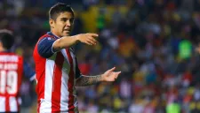 Javier López en un partido de Chivas