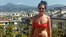 Nicole Holliday en sus vacaciones en Niza