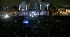 Roger Waters lanza el mensaje de 'Renuncia Ya' durante su concierto