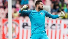 Thomas Koubek durante el juego contra Zbrojovka Brno