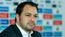 Santiago Baños durante conferencia de prensa