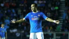 Erick Torres, durante el partido entre Cruz Azul y Toluca del Apertura 2016