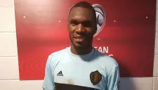 Christian Benteke tras el triunfo de Bélgica 6-0 en su visita a Gibraltar