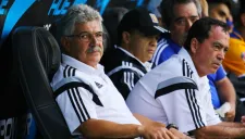 Tuca durante un partido de Tigres