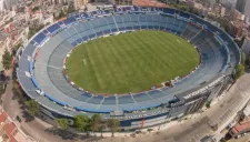 El Estadio Azul desde las alturas