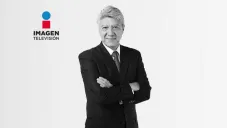 Jesús Ramírez en los promocionales de Imagen TV